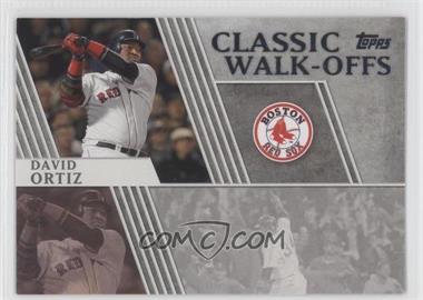 2012 Topps - Classic Walk-Offs #CW-14 - David Ortiz