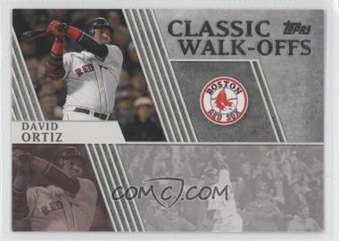 2012 Topps - Classic Walk-Offs #CW-14 - David Ortiz