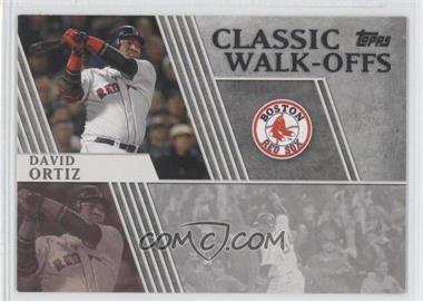 2012 Topps - Classic Walk-Offs #CW-14 - David Ortiz