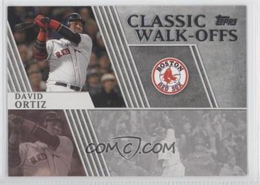 2012 Topps - Classic Walk-Offs #CW-14 - David Ortiz