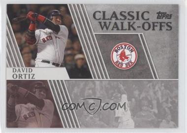 2012 Topps - Classic Walk-Offs #CW-14 - David Ortiz