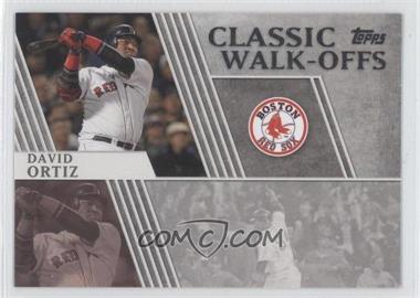 2012 Topps - Classic Walk-Offs #CW-14 - David Ortiz