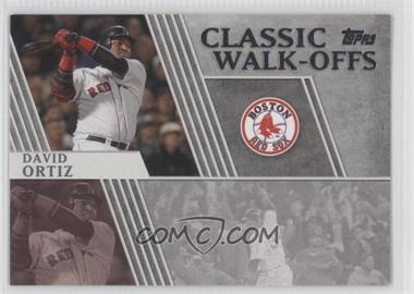 2012 Topps - Classic Walk-Offs #CW-14 - David Ortiz