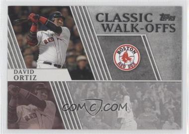 2012 Topps - Classic Walk-Offs #CW-14 - David Ortiz