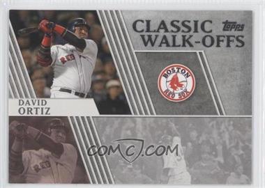 2012 Topps - Classic Walk-Offs #CW-14 - David Ortiz