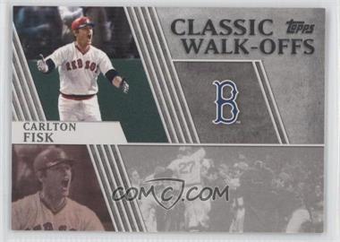 2012 Topps - Classic Walk-Offs #CW-2 - Carlton Fisk