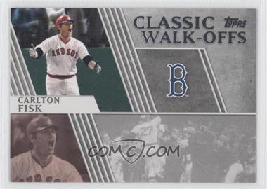 2012 Topps - Classic Walk-Offs #CW-2 - Carlton Fisk