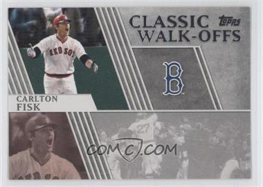 2012 Topps - Classic Walk-Offs #CW-2 - Carlton Fisk