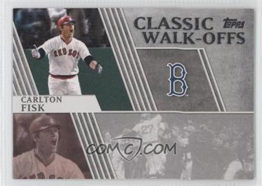 2012 Topps - Classic Walk-Offs #CW-2 - Carlton Fisk