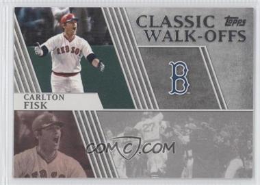 2012 Topps - Classic Walk-Offs #CW-2 - Carlton Fisk