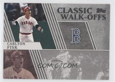 2012 Topps - Classic Walk-Offs #CW-2 - Carlton Fisk