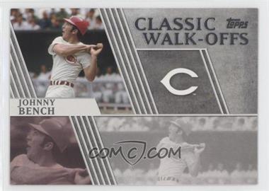 2012 Topps - Classic Walk-Offs #CW-3 - Johnny Bench