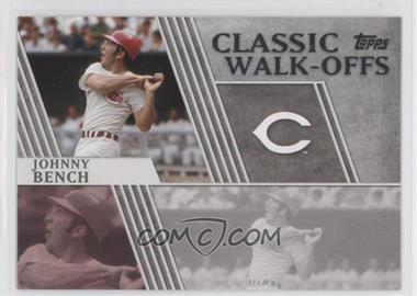 2012 Topps - Classic Walk-Offs #CW-3 - Johnny Bench