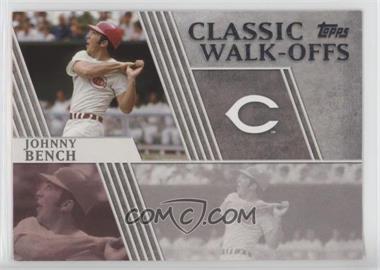 2012 Topps - Classic Walk-Offs #CW-3 - Johnny Bench