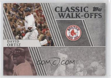 2012 Topps - Classic Walk-Offs #CW-4 - David Ortiz