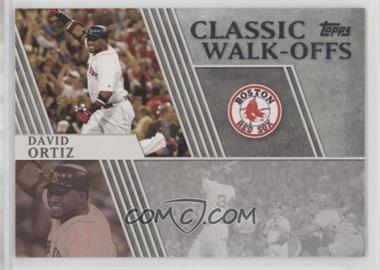 2012 Topps - Classic Walk-Offs #CW-4 - David Ortiz