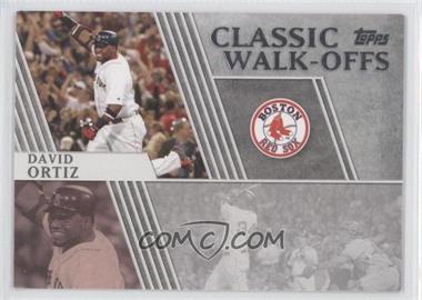 2012 Topps - Classic Walk-Offs #CW-4 - David Ortiz