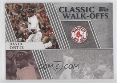 2012 Topps - Classic Walk-Offs #CW-4 - David Ortiz