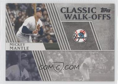 2012 Topps - Classic Walk-Offs #CW-7 - Mickey Mantle