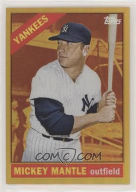 2012 Topps - Factory Set Gold Chrome Mickey Mantle Reprints #50.2 - Mickey Mantle (1966 Topps)