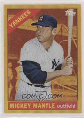 2012 Topps - Factory Set Gold Chrome Mickey Mantle Reprints #50.2 - Mickey Mantle (1966 Topps)