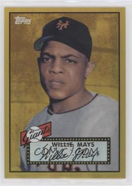 2012 Topps - Factory Set Gold Chrome Willie Mays Reprints #261 - Willie Mays