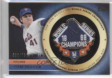 2012 Topps - Gold Commemorative Pin Card #GCP-TS - Tom Seaver /736