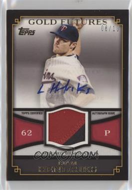 2012 Topps - Gold Futures - Relic Autographs #GFAR-LH - Liam Hendriks /10