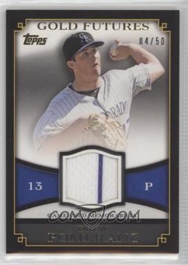 2012 Topps - Gold Futures - Relics #GFR-DP - Drew Pomeranz /50