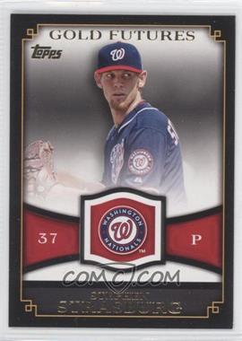 2012 Topps - Gold Futures #GF-43 - Stephen Strasburg