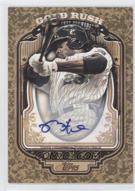 2012 Topps - Gold Rush - Autographs #63 - Rickie Weeks /150