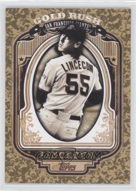 2012 Topps - Gold Rush #46 - Tim Lincecum