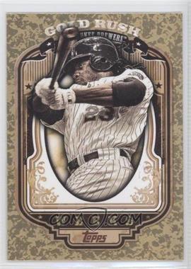 2012 Topps - Gold Rush #63 - Rickie Weeks