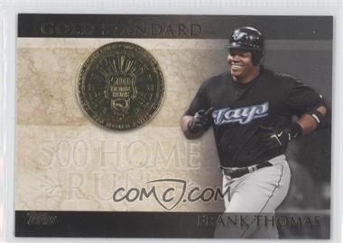 2012 Topps - Gold Standard #GS-14 - Frank Thomas