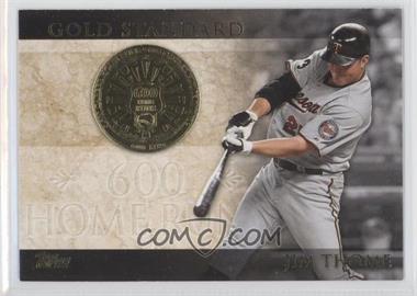 2012 Topps - Gold Standard #GS-17 - Jim Thome