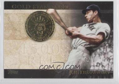 2012 Topps - Gold Standard #GS-18 - Joe DiMaggio