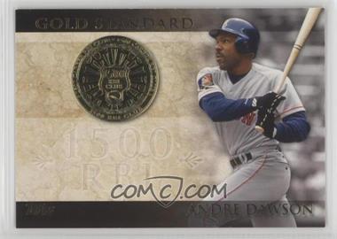 2012 Topps - Gold Standard #GS-19 - Andre Dawson