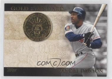 2012 Topps - Gold Standard #GS-19 - Andre Dawson