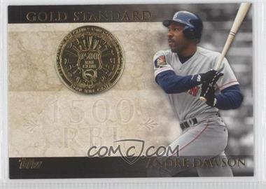 2012 Topps - Gold Standard #GS-19 - Andre Dawson