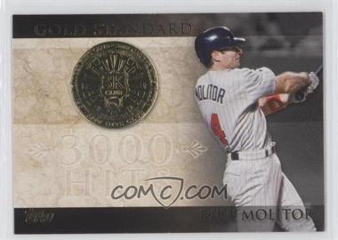 2012 Topps - Gold Standard #GS-3 - Paul Molitor