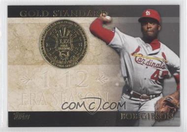 2012 Topps - Gold Standard #GS-33 - Bob Gibson