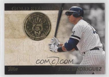 2012 Topps - Gold Standard #GS-44 - Alex Rodriguez