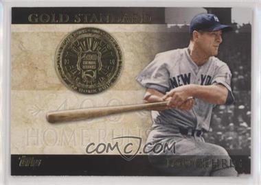 2012 Topps - Gold Standard #GS-48 - Lou Gehrig