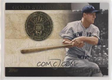 2012 Topps - Gold Standard #GS-48 - Lou Gehrig