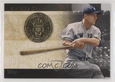 2012 Topps - Gold Standard #GS-48 - Lou Gehrig