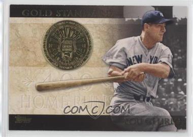 2012 Topps - Gold Standard #GS-48 - Lou Gehrig