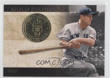 2012 Topps - Gold Standard #GS-48 - Lou Gehrig