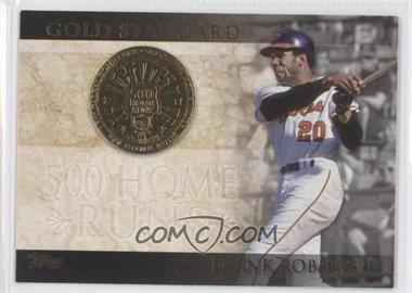 2012 Topps - Gold Standard #GS-7 - Frank Robinson