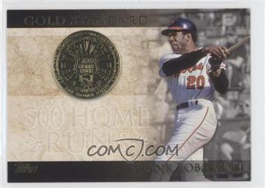 2012 Topps - Gold Standard #GS-7 - Frank Robinson