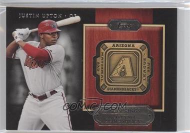 2012 Topps - Gold Team Rings #GTR-JU - Justin Upton